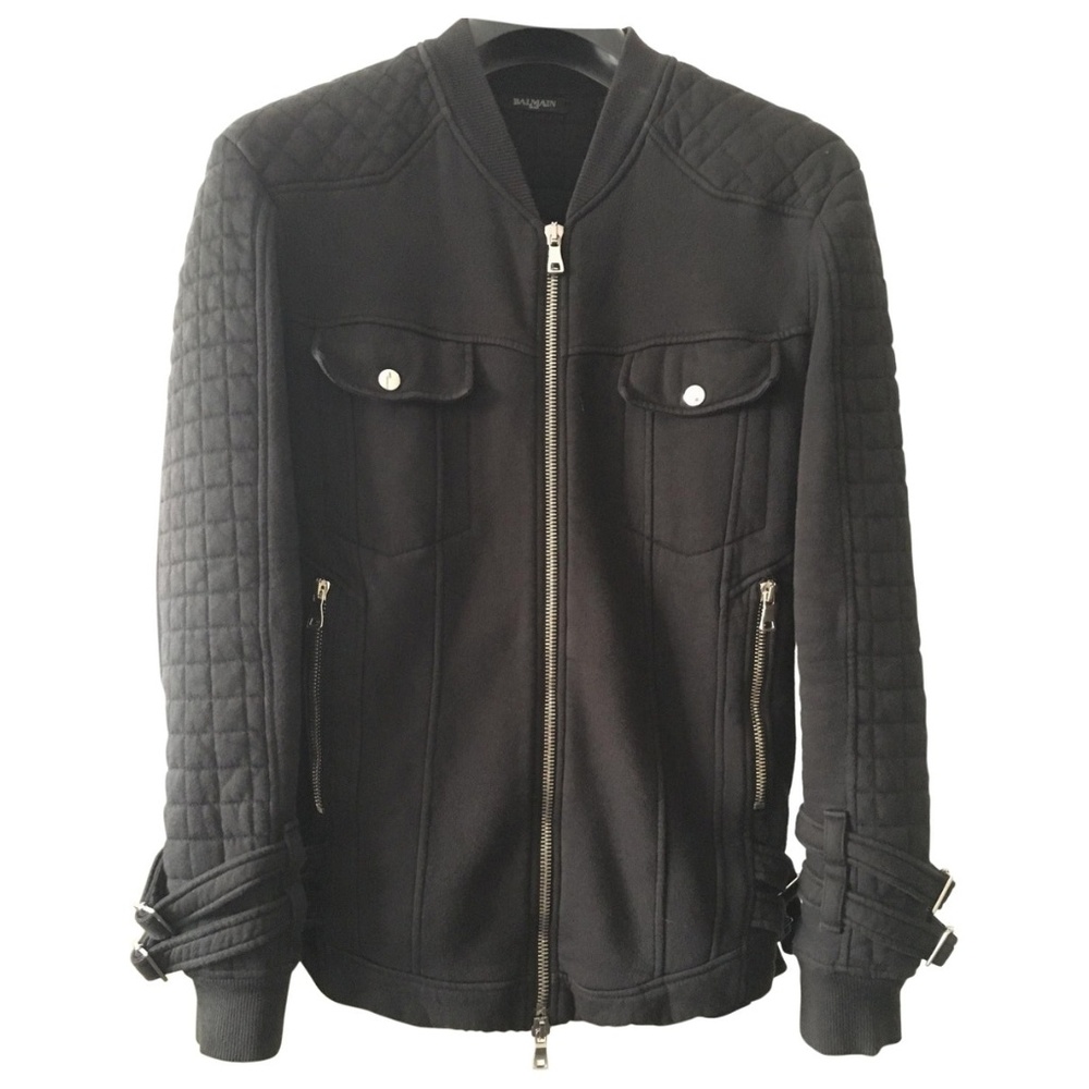 Balmain Biker Vest Zip-Up